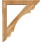 Ekena Millwork Olympic Slat Rough Sawn Bracket w/ Offset Brace, Western Red Cedar, 6"W x 34"D x 38"H BKT0604X34X38OLY06RWR - alternate 3
